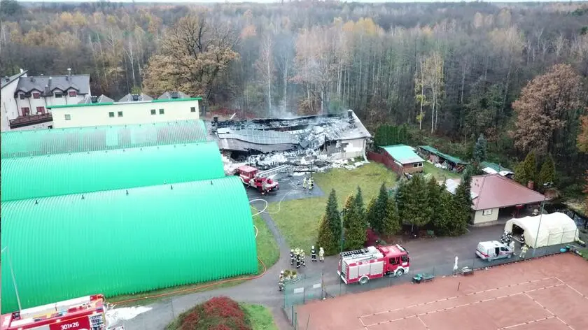 W pożarze zginęły cztery osoby. "Strzelnica nie była sprzątana"