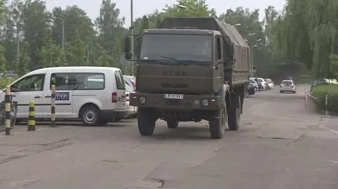 Wojsko dostarczyło sprzęt do kopalni