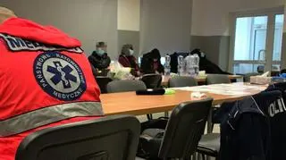 Two migrants required medical assistance