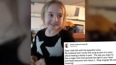 Małej Amelii odpisała autorka piosenki