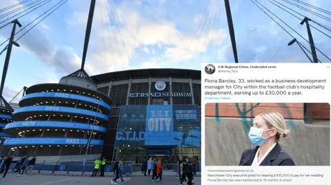 Z kasy Manchesteru City opłaciła wesele i terapię