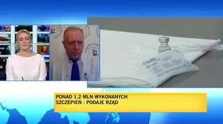 Sutkowski: Minął miesiąc i zaszczepiliśmy nieco ponad milion. To nie jest tempo oszałamiające. Europa słabo sobie radzi