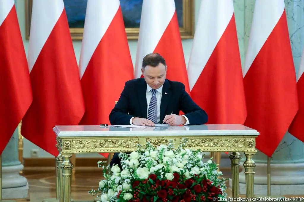 Prezydent Andrzej Duda