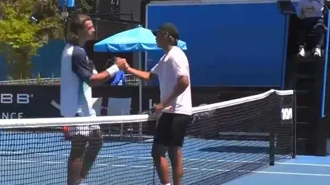 Marzenia prysły. Finał Australian Open bez młodego Polaka