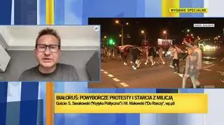 Sławomir Sierakowski o sytuacji na Białorusi