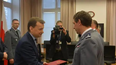Zatrzymali Kajetana P. Minister nagradza "łowców głów"