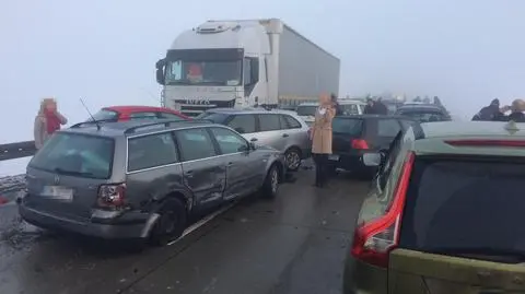Karambol na Dolnym Śląsku