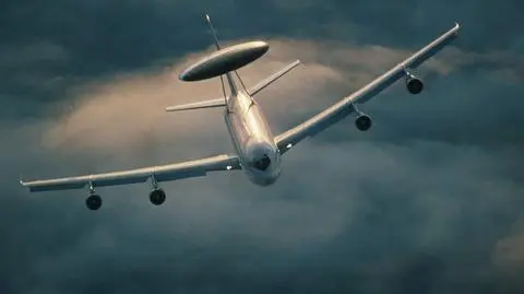 Natowski AWACS rozpoczyna misję na rumuńskim niebie 