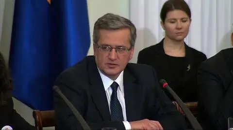 Komorowski w rocznicę rozpoczęcia obrad Okrągłego Stołu: Nasze myśli zwracają się ku Ukrainie