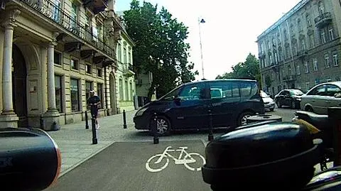 "Żeby się rowerzysta nie bujał"