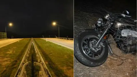 Obok barierek, przed siebie, po śmierć. 
Motocykliści na zamkniętych drogach