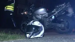 Oskarżony motocyklista nie miał prawa jazdy