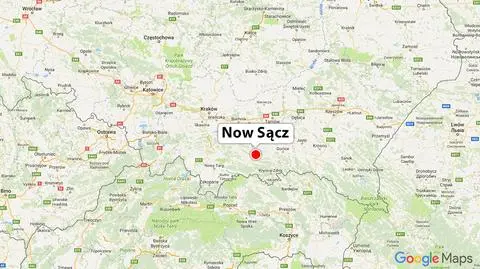 Karambol pod Nowym Sączem. Trzy osoby ranne