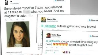 Alysa zamieściła swoje zdjęcie w internecie