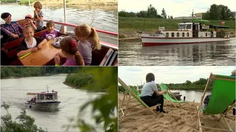 Poznań wraca do rzeki. Otwarto trzy plaże, pływają statki