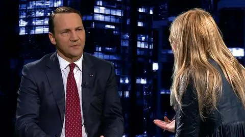 Radosław Sikorski był gościem "Kropki nad i"