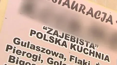 "Zaj****** kuchnia" na dworcu