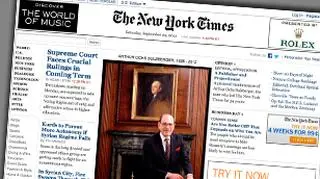 "NYT" pożegnał swojego wydawcę