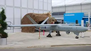 Watchkeeper WK450 UAV, należący do brytyjskiej armii