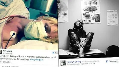 #HospitalGlam. Projekt, który Karolyn Gehrig pomaga zaakceptować chorobę