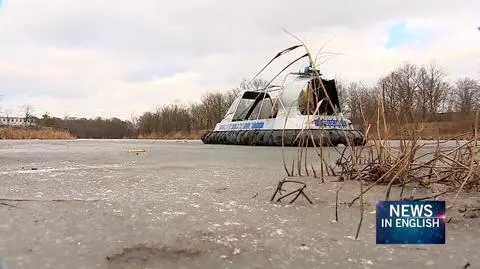 Rescue services advise to stay clear of frozen lakes and ponds, as they are deadly dangerous