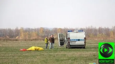 Pod Krosnem zginął paralotniarz