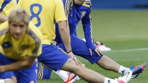 Trening reprezentacji Ukrainy