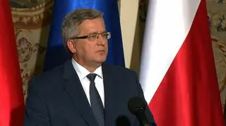 Bronisław Komorowski przestał być prezydentem 6 sierpnia