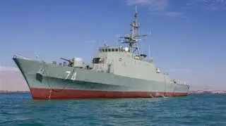Iran zaprezentował nowy niszczyciel Sahand