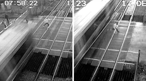 Cudem uniknął śmierci (Network Rail)