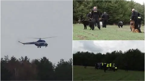 Miał zgwałcić kuratorkę. Szukają go śmigłowcami i quadami