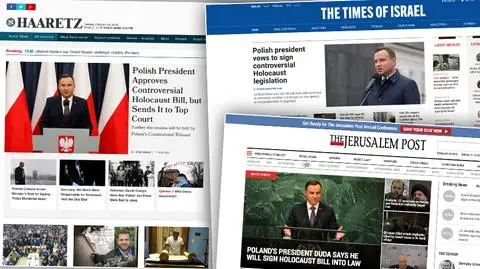 Izraelskie media o decyzji Andrzeja Dudy