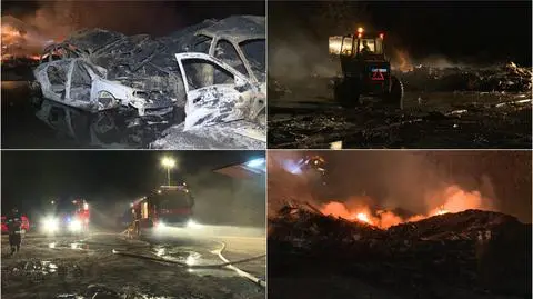 Pożar wybuchł przed pólnocą