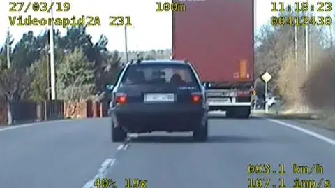 Skarżysko-Kamienna. Pościg za piratem drogowym