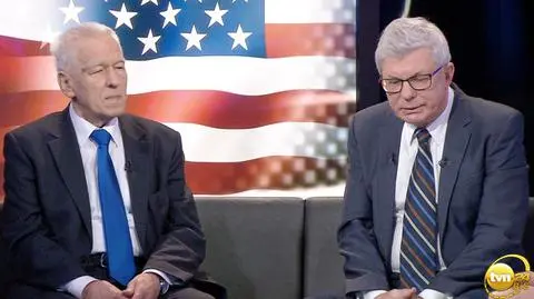 Kornel Morawiecki i Andrzej Celiński w programie "Świat"