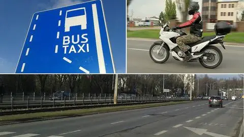 W Łodzi motocykliści mogą legalnie jeździć buspasami