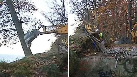 Bunkier waży blisko 50 ton 