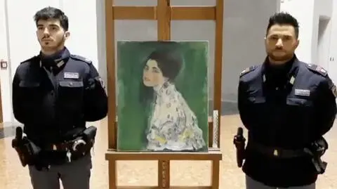 Włochy. Znaleźli obraz, to może być skradziony "Portret kobiety" Gustava Klimt