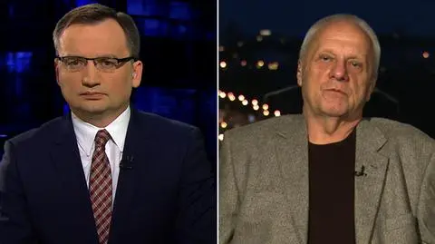 Zbigniew Ziobro i Stefan Niesiołowski w "Kropce nad i"