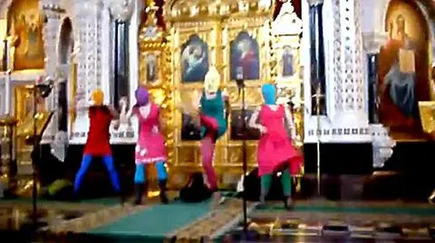 "Koncert" Pussy Riot w Soborze Chrystusa Zbawiciela