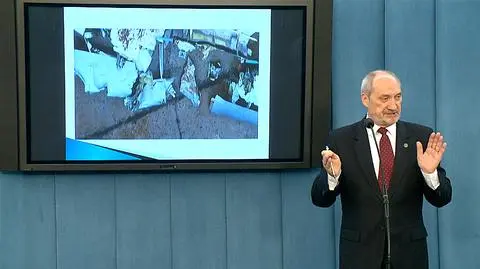 Macierewicz zarzucił komisji Laska manipulację zdjęciami 