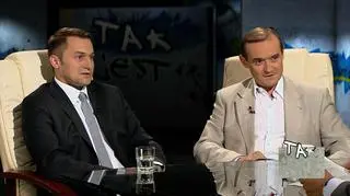 Piort Guział i Lech Jaworski w Tak Jest