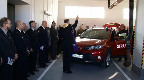 Czerwony jak wóz strażacki