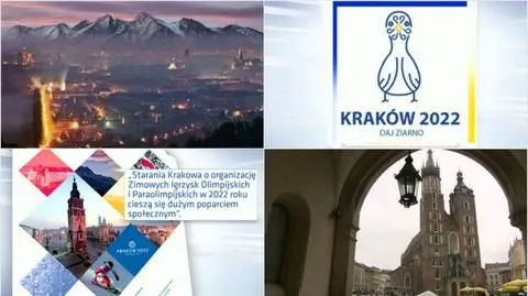 Ile będą kosztować igrzyska w Krakowie? 
"Nie wiem, nie siedziałam z kalkulatorem"