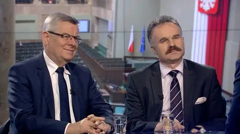 Professors, Waldemar Paruch and Tomasz Nałęcz in "Fakty po Faktach"