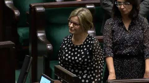 Edyta Kubik złożyła we wtorek ślubowanie poselskie