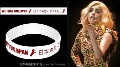 Lady GaGa pomaga ofiarom w Japonii