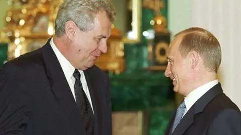 Zeman zaprosił Putina do Pragi. 
Na rocznicę wyzwolenia Auschwitz