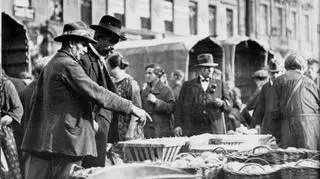 Handel kwitł na wrocławskim Rynku jeszcze na początku XX wieku