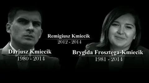 Ostatnia droga Dariusza Kmiecika i jego rodziny